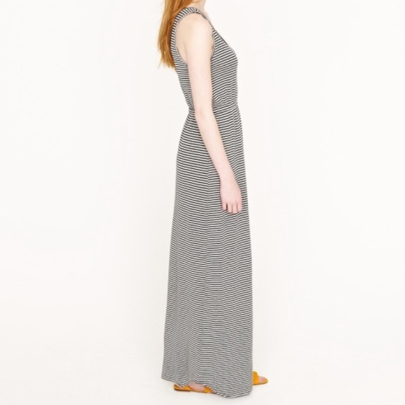 🎉HP🎉 J.Crew Sasha Maxi Dress in Skinny Stripe Sz XXS - Picture 2 of 8